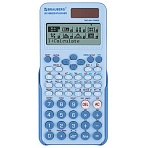 Калькулятор инженерный BRAUBERG SC-991ES-PLUS-BU (164×80 мм), 552 функции, 10+2 разряда, ГОЛУБОЙ