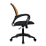 превью Кресло офисное Комус Мебель (Easy Chair) 396 оранжевое/чёрное (ткань/сетка, пластик)