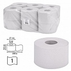 Бумага туалетная в рулонах 1-слойная 12 рулонов по 200 метров (артикул производителя 200N1)