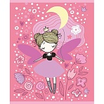 Тетрадь общая А5 48л Фея, клет, скреп, ВД-лак