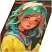 превью Закладка для книг 3D с линейкой, 150×55мм, ArtSpace «Anime girl», декоративный шнурок