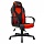 Кресло компьютерное BRABIX «Game GM-017», экокожа/ткань, черное/красное, 532642
