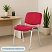 превью Стул офисный Easy Chair Изо/Iso красный (ткань, металл) (2028507)