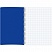 превью Бизнес-тетрадь Attache Plastic А4 120 листов синяя в клетку на спирали (218×295 мм)