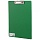 Доска-планшет BRAUBERG 'Comfort', с верхним прижимом, А4, 23х35 см, картон/ПВХ, Россия, зеленая
