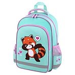 Рюкзак ПИФАГОР SCHOOL, 1 отделение, 3 кармана, «Red panda», 38×28×14 см