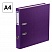 превью Папка-регистратор OfficeSpace, 50мм, бумвинил, с карманом на корешке, фиолетовая