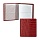 Визитница карманная FABULA Croco Nile V57-1KR на 80 визиток из натурального цвета красного цвета