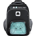 Ранец Комус Класс Stright Игра, черный, 2 отд, эргоном спинка