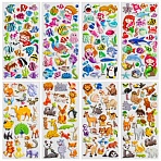 Наклейки зефирные «Животный мир», 19×9.5 см, ассорти 8 видов, FUNSTER (ФАНСТЕР)