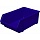 Ящик (лоток) универсальный полипропиленовый 500×310×183 мм синий