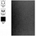 превью Обложка А3 OfficeSpace «Кожа» 230г/кв. м, черный картон, 100л. 