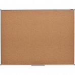 Доска пробковая 90×120 см Attache алюминиевая рамка