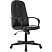 превью Кресло для руководителя Комус Мебель (Easy Chair) 602 чёрное (экокожа, пластик)