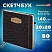 превью Скетчбук, слоновая кость 140 г/м2, 200×200 мм, 80 л., КОЖЗАМ, резинка, BRAUBERG ART CLASSIC, CROCO, коричневый