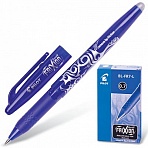 Ручка шариковая PILOT BL-FR7 Frixion резин.манжет синий 0,35мм