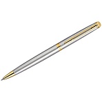 Ручка шариковая Waterman «Hemisphere Stainless Steel GT» синяя, 1.0мм, подарочная упаковка