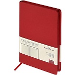 Ежедневник недатированный А5 MEGAPOLIS COLOR иск. кожа КРАСНЫЙ 3-753/10