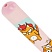 превью Ручка шариковая с принтом FUNSTER (ФАНСТЕР) STICK «КОТ-ЭНТУЗИАСТ», СИНЯЯ, SOFT TOUCH покрытие, узел 0.7 мм, линия 0.35 мм