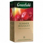 Чай Greenfield Summer Bouquet, фруктовый, 25 пакетиков