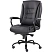 превью Кресло для руководителя Easy Chair СН-708 Ровер чёрное (экокожа, металл)