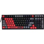 Клавиатура A4Tech Bloody(S98 SPORTS RED BLMS RED PLUS)мех. кр/чер USBgam. LED