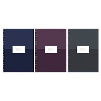 Тетрадь 80л., А4, клетка, на гребне BG «Minimal», глянцевая ламинация, тиснение фольгой