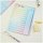 Блок для записей (To Do list) MESHU 14.8×21.0см (А5), 50л., «Candy color», на склейке