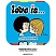 превью Освежающее драже Love is... в форме сердца, со вкусом мяты, 20г