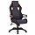 Кресло компьютерное BRABIX «Techno Pro GM-003», ткань, черное/серое, вставки оранжевые