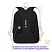 превью Ранец Berlingo Expert Plus «Black and green» 38×29×15см, 2 отделения, 2 кармана, анатомическая спинка