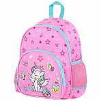 Рюкзак BRAUBERG KIDS PLAY детский, 1 отделение, 3 кармана, «Unicorn dreams», 29×23х12 см