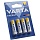 Батарейка Varta ENERGY LR03 AAA 4шт/бл Alkaline 1.5V (4103) (4103213414)