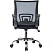 превью Кресло офисное Комус Мебель (Easy Chair) 396 синее/чёрное (ткань/сетка, металл)