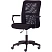 превью Кресло офисное Easy Chair 308 черное (сетка/ткань, пластик)