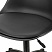 превью Кресло стул BRABIX «Eames MG-310 PL», пластик черный, экокожа черная