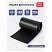 превью Мешки для мусора 120л OfficeClean ПВД, 70×110см, 70мкм, 10шт., супер прочные, черные, в рулоне