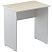 превью Стол письменный Easy St LT 16/16 001000100 св дуб шамони/серый 720×500x740