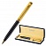 превью Ручка подарочная шариковая GALANT «Empire Gold», корпус черный с золотистым, золотистые детали, пишущий узел 0.7 мм, синяя