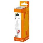 Лампа светодиодная IEK ECO C35 LLE-C35-7-230-30-E14 7Вт 3000К E14