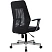 превью Кресло офисное Easy Chair 225 DSL чёрное (сетка/ткань, металл)