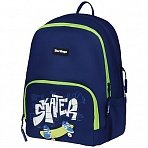 Рюкзак Berlingo Light «Skater» 39.5×28×16см, 2 отделения, 3 кармана, уплотненная спинка