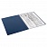 превью Папка с пластиковым скоросшивателем STAFF, синяя, до 100 листов, 0.5 мм, 229230