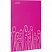 превью Папка на резинке Attache Fantasy А4 пластиковая розовая (0.45 мм, до 200 листов)