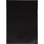 Папка-уголок Attache А4 пластиковая 180 мкм черная (10 штук в упаковке)