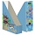 Вертикальный накопитель Attache Selection Flamingo картонный голубой ширина 75 мм (2 штуки в упаковке)