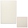 Белый картон грунтованный для живописи, 40×50 см, толщина 2 мм, акриловый грунт, двусторонний