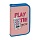Пенал 1 отделение, 190×115 ArtSpace «Play», ламинированный картон, софт-тач