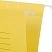 превью Подвесная папка Attache Foolscap до 200 листов желтая (5 штук в упаковке)