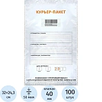 Курьер-пакет Стандарт 243×320+40 мм 50 мкм (100шт/уп)